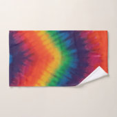 Tie Dye Rainbow-kleuren Bad Handdoek (Handdoek)