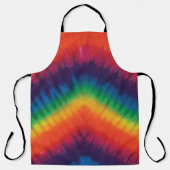 Tie Dye Rainbow-kleuren  Schort (Voorkant)
