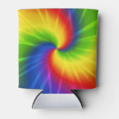 Tie Dye Rainbow Pattern Blikjeskoeler (Voorkant)