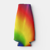 Tie Dye Rainbow Pattern Flesjeskoeler (Voorkant)