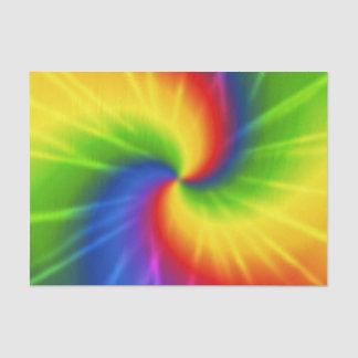 Tie Dye Rainbow Pattern Tissuepapier