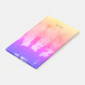 Tie Dye Rainbow Post-it® Notes (Schuin)