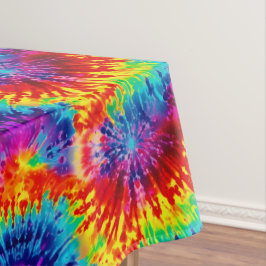 Tie Dye Rainbow Swirl Tafelkleed