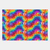 Tie Dye Rainbow Wrapping Paper (Set of 3) (Voorkant)