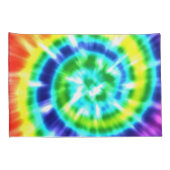 Tie Dye - Regenboog Kussensloop (Achterkant-Rechts)
