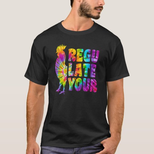 Tie Dye Reguleer je moederkapper voor T-shirt (Voorkant)