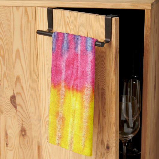 Tie Dye Retro Classic Kitchen Towels Theedoek (Derde Gevouwen)