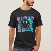 Tie Dye Retro Love Like Jesus Happy Face Aesthetic T-shirt (Voorkant)