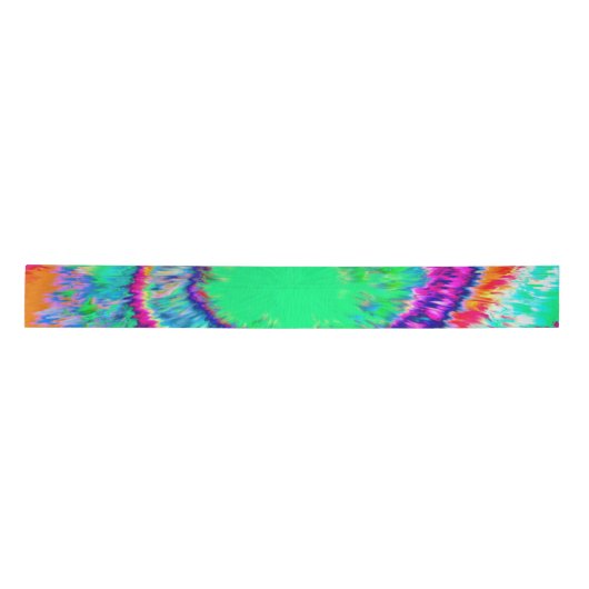 Tie Dye Ribbon Satijnen Lint (Voorkant)