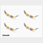 Tie Dye River Otter Sticker (Vel)