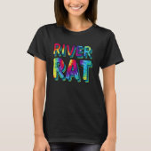 Tie Dye River Rat T-shirt (Voorkant)