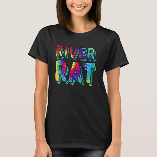 Tie Dye River Rat T-shirt (Voorkant)