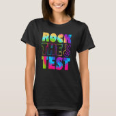 Tie Dye Rock test testdag testdag testdag testlera T-shirt (Voorkant)