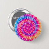 Tie Dye Ronde Button 5,7 Cm (Voorkant /achterkant)