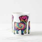 Tie Dye Rottweiler Koffiemok (Center)