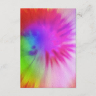 Tie Dye RSVP-kaarten RSVP Kaartje