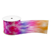 Tie Dye Satijnen Lint (Spoel)