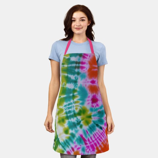 Tie Dye Schort (Gedragen)