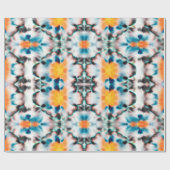 Tie Dye Seamless Pattern. Etnische Abstracte. Psyc Cadeaupapier (Vlak)