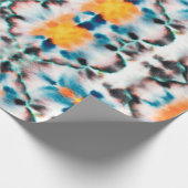 Tie Dye Seamless Pattern. Etnische Abstracte. Psyc Cadeaupapier (Hoek)