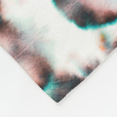 Tie Dye Seamless Pattern. Etnische Abstracte. Psyc Fleece Deken (Hoek)