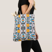 Tie Dye Seamless Pattern. Etnische Abstracte. Psyc Tote Bag (Dichtbij)