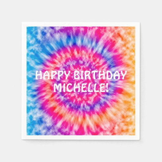 Tie Dye Servet (Voorkant)