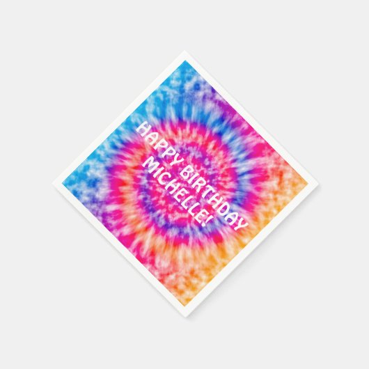 Tie Dye Servet (Hoek)