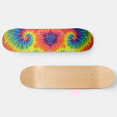 Tie dye skateboard (Horizontaal)