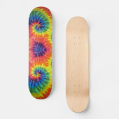 Tie dye skateboard (Voorkant)