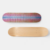 Tie Dye Skateboard - Blauwe Streep (Horizontaal)