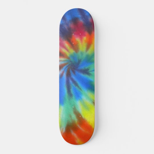Tie Dye Skateboard Deck (Voorkant)