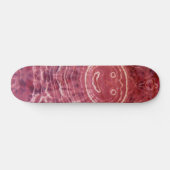Tie Dye Skateboard - Paarse Smiley (Horizontaal)