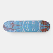 Tie Dye Skateboard - Smiley Face (Horizontaal)