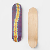Tie Dye Skateboard - Star Stripe (Voorkant)