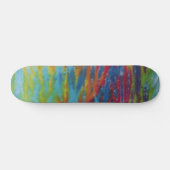 Tie Dye Skateboard - Tijgerstreep (Horizontaal)