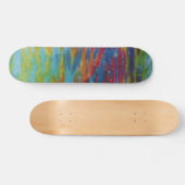 Tie Dye Skateboard - Tijgerstreep (Horizontaal)