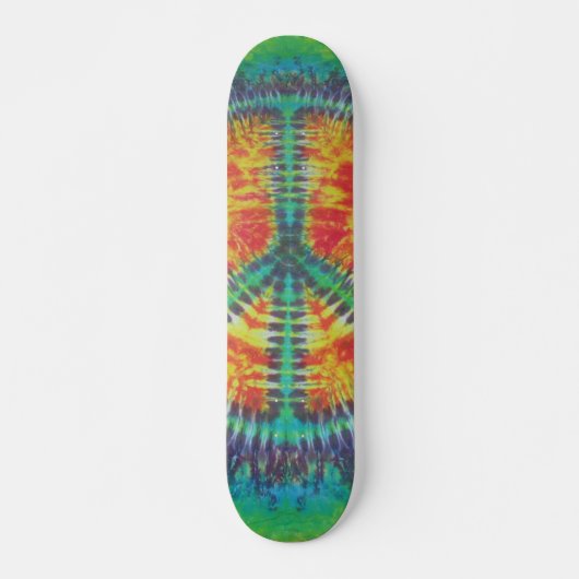 Tie Dye Skateboard - Vredesbord (Voorkant)
