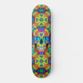 Tie Dye Skull Dead Zombie Skateboards