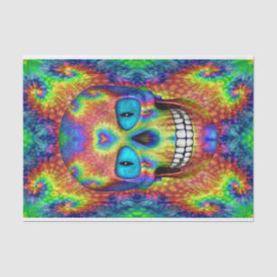 Tie Dye Skull Dead Zombie Undode Weefpapier Tissuepapier