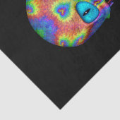 Tie Dye Skull Dead Zombie Undode Weefpapier Tissuepapier (Detail)