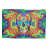 Tie Dye Skull Dead Zombie UndoodPillowcases Kussensloop (Achterkant)
