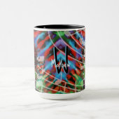 Tie Dye Skull met Rozen Mok (Midden)