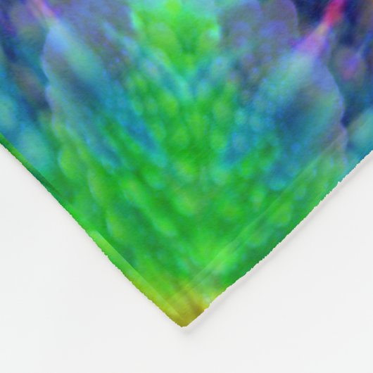 Tie Dye Sky Custom Fleece Blanket 3 maten (Hoek)