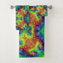 Tie Dye Sky  Fractal Kaleidoscope