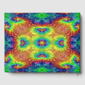 Tie Dye Sky  Fractal Kaleidoscope Gastenboek (Achterkant)