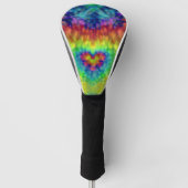 Tie Dye Sky  Fractal Kaleidoscope Golfheadcover (Voorkant)