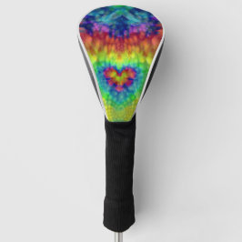 Tie Dye Sky  Fractal Kaleidoscope Golfheadcover