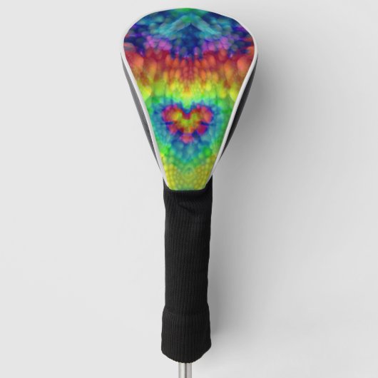 Tie Dye Sky  Fractal Kaleidoscope Golfheadcover (Voorkant)