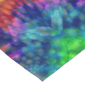 Tie Dye Sky  Fractal Kaleidoscope Korte Tafelloper (Hoek)